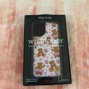 Wildflower Bear-y Ballet IPhone 16 Case